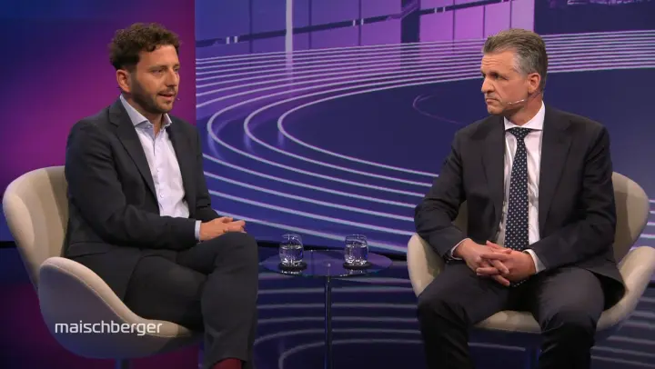 z.B. Felix Banaszak und Thorsten Frei bei Maischberger